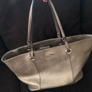 Bronze Calvin Klein Tote
